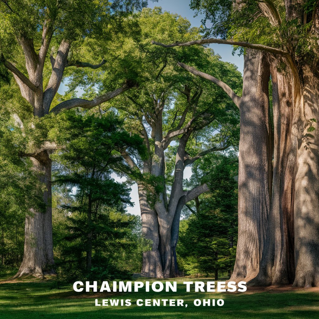 ohio champion trees lewis center ohio
